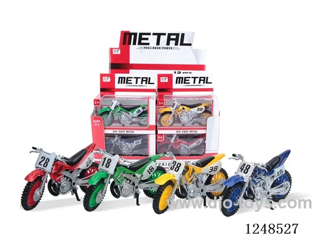 free wheel alloy car 12PCS
