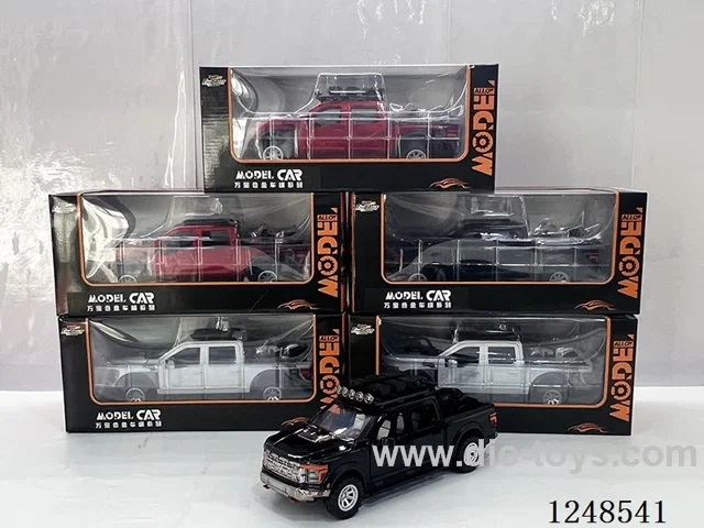 1:20 pull back alloy car with light included battery