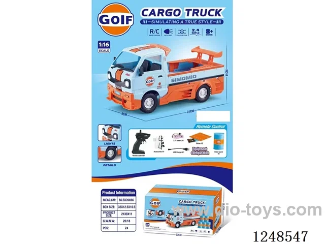 2.4G RC car included battery