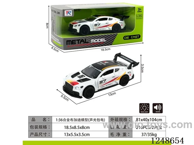1:36 Alloy Bumblebee Model W L/M included battery
