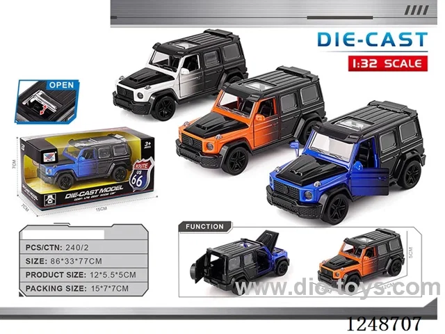 1:32 pull back alloy car