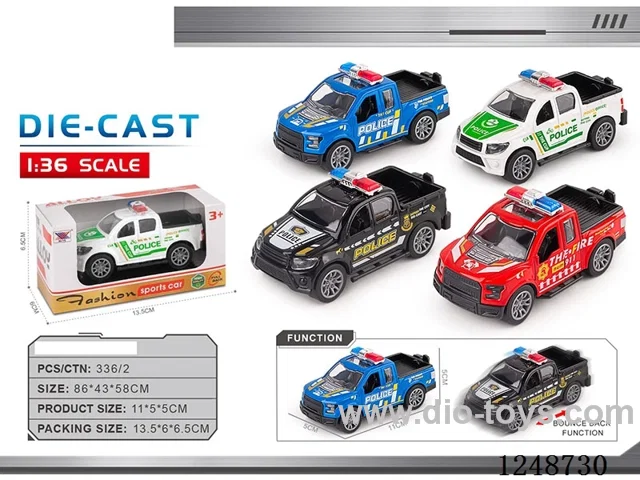 1:40 pull back alloy car
