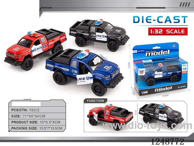 1:32 pull back alloy car