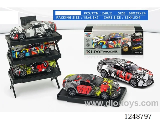 1:32 pull back alloy car