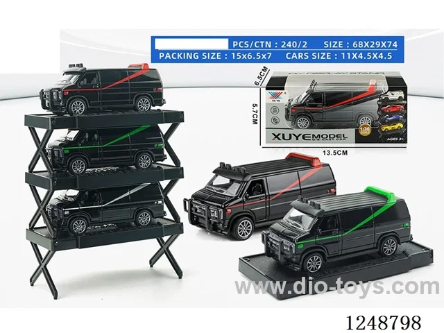 1:32 pull back alloy car