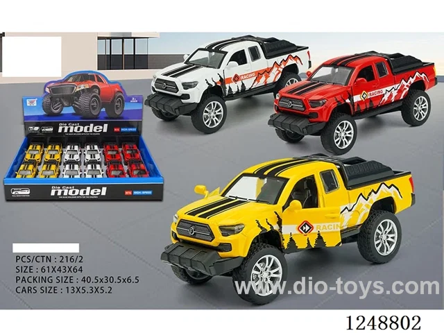 1:32 pull back alloy car 12PCS