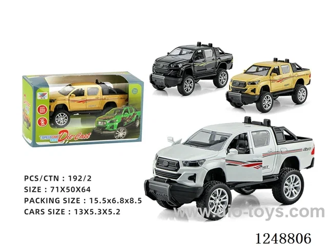 1:32 pull back alloy car