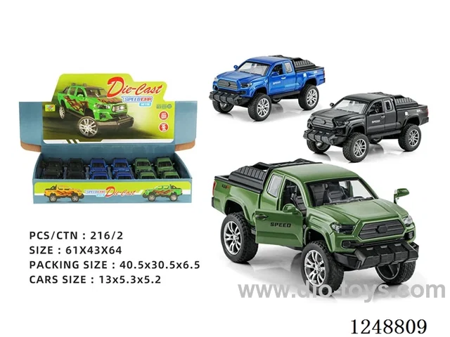 1:32 pull back alloy car 12PCS