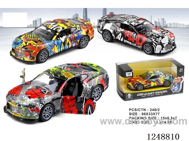 1:32 pull back alloy car