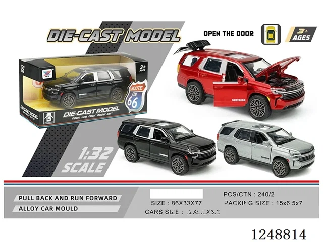 1:32 pull back alloy car