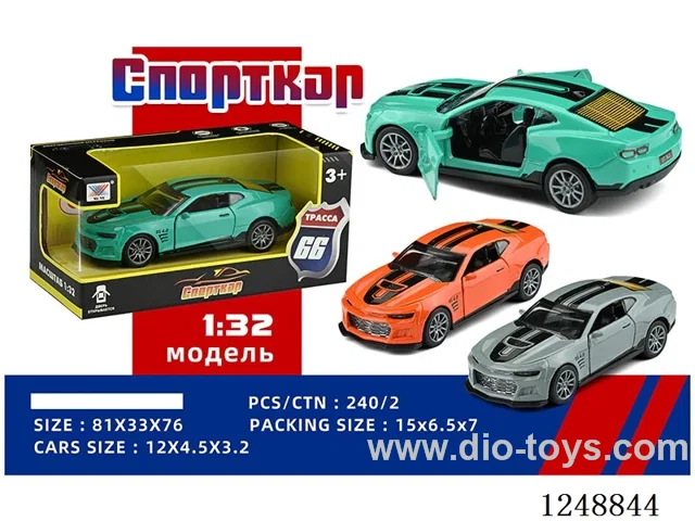 1:32 pull back alloy car (Russian)