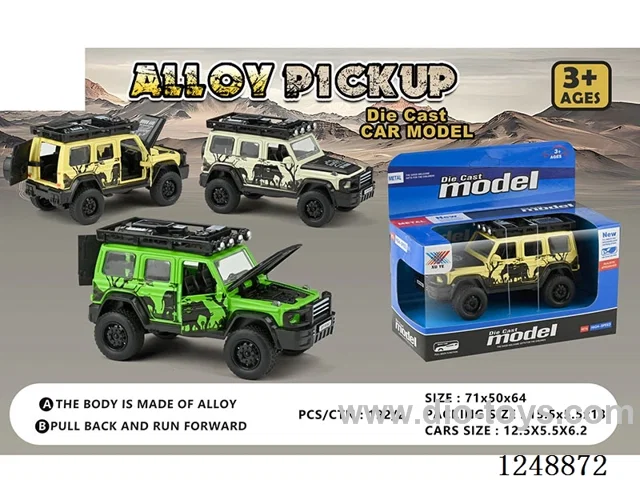 1:32 pull back alloy car