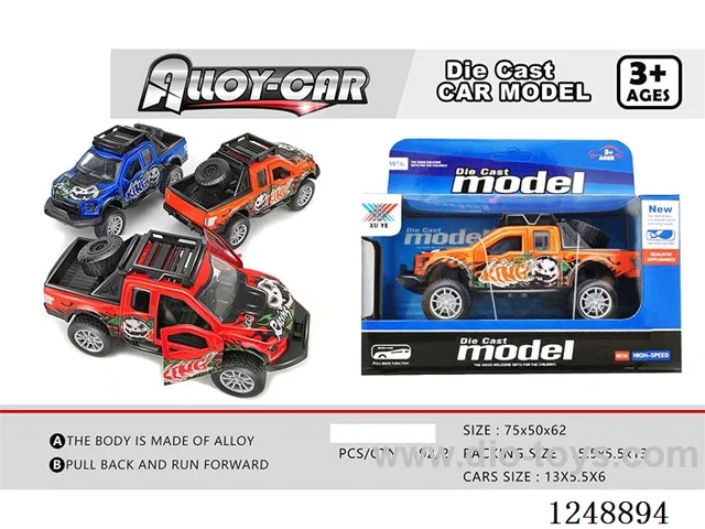1:32 pull back alloy car