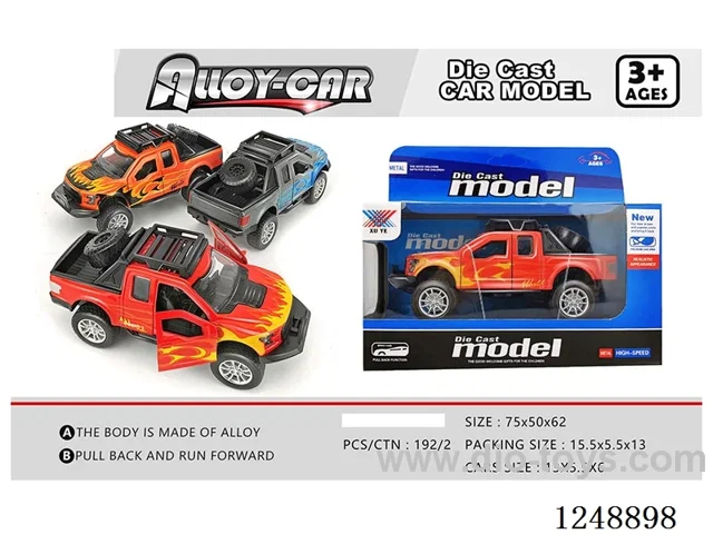 1:32 pull back alloy car