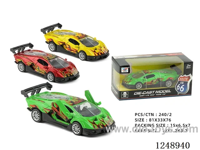 1:32 pull back alloy car