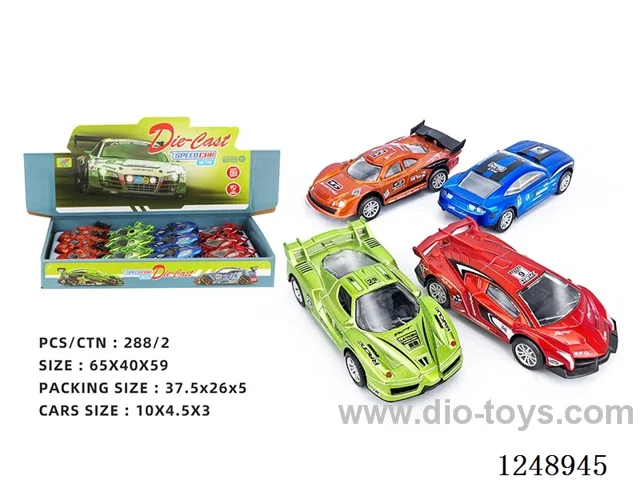 1:36 pull back alloy car 12PCS