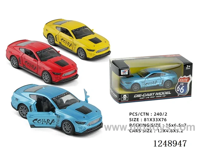 1:32 pull back alloy car