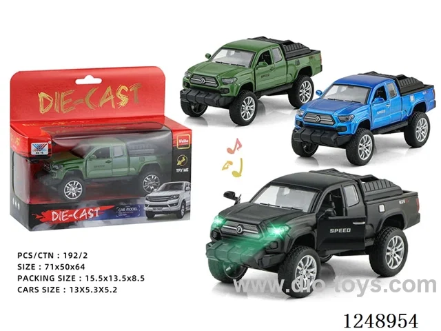 1:32 pull back alloy car W L/M included battery