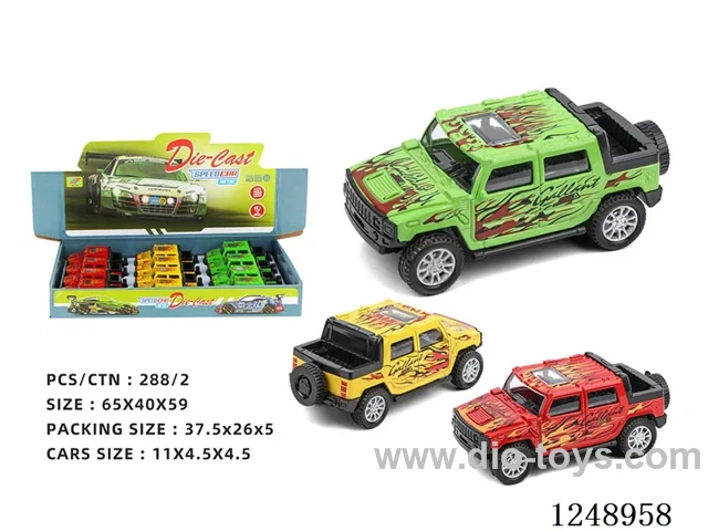1:36 pull back alloy car 12PCS