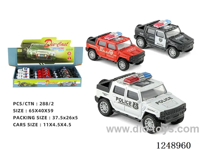 1:36 pull back alloy car 12PCS