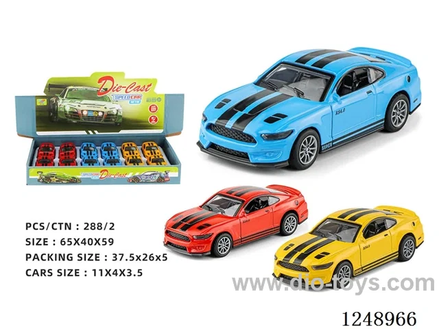 1:36 pull back alloy car 12PCS