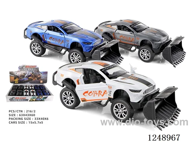1:32 pull back alloy car 12PCS