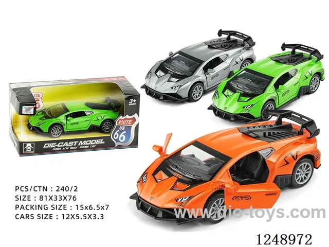 1:32 pull back alloy car
