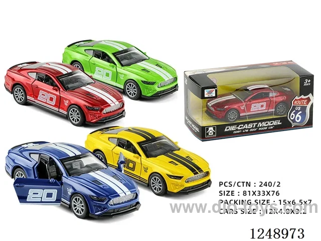 1:32 pull back alloy car