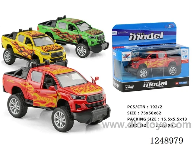 1:32 pull back alloy car