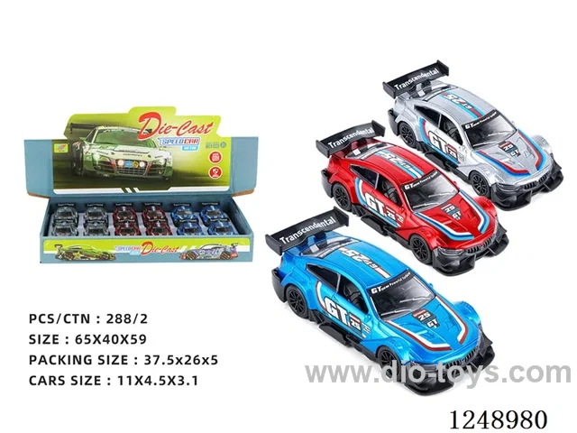 1:36 pull back alloy car 12PCS