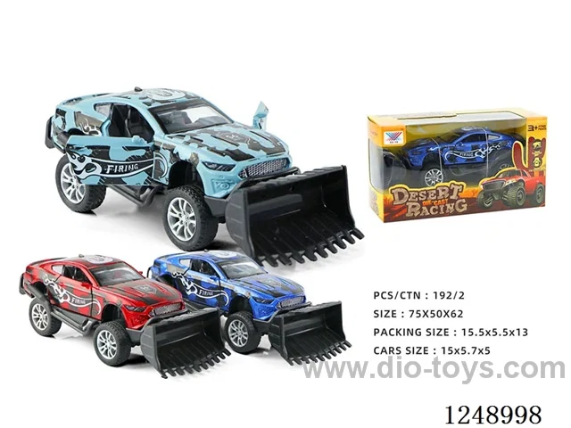 1:32 pull back alloy car