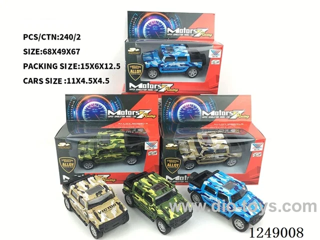 1:36 pull back alloy car