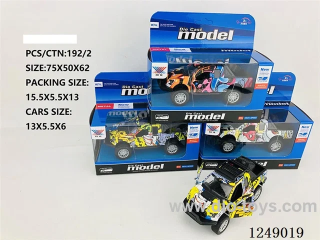 1:32 pull back alloy car