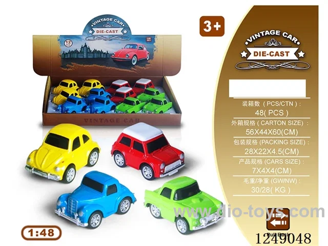 pull back alloy car 12PCS