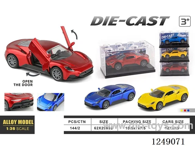 1：32 pull back alloy car