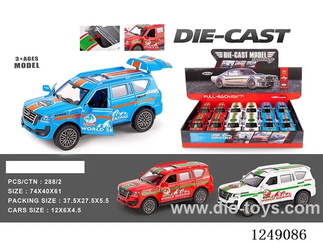 1：32 pull back alloy car 12PCS