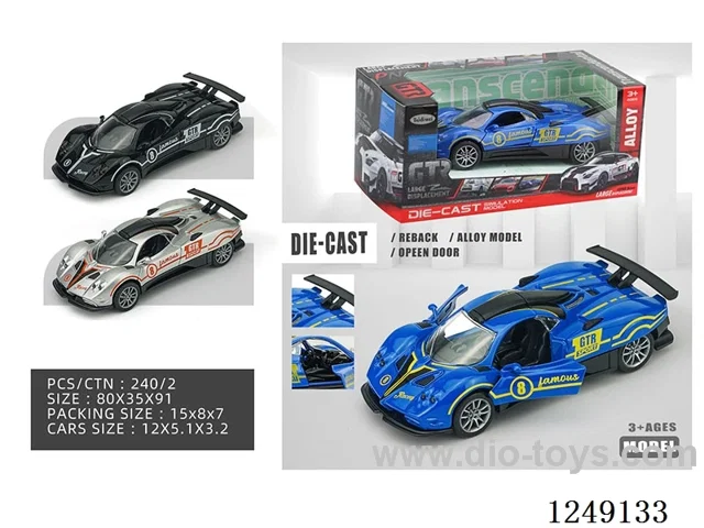 1：32 pull back alloy car
