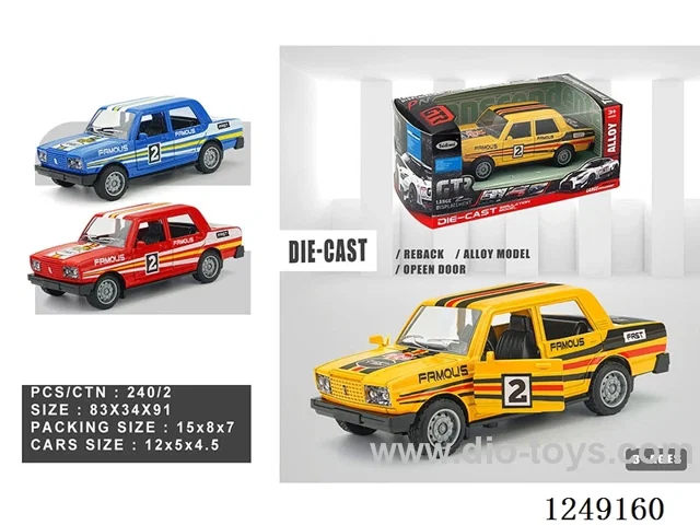 1：32 pull back alloy car