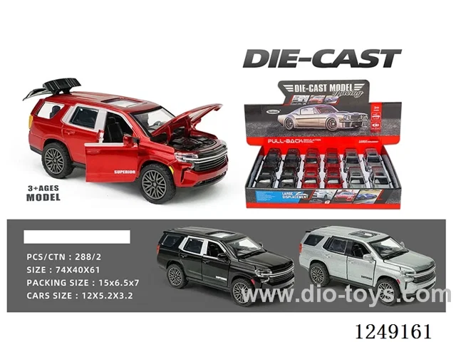 1：32 pull back alloy car 12PCS