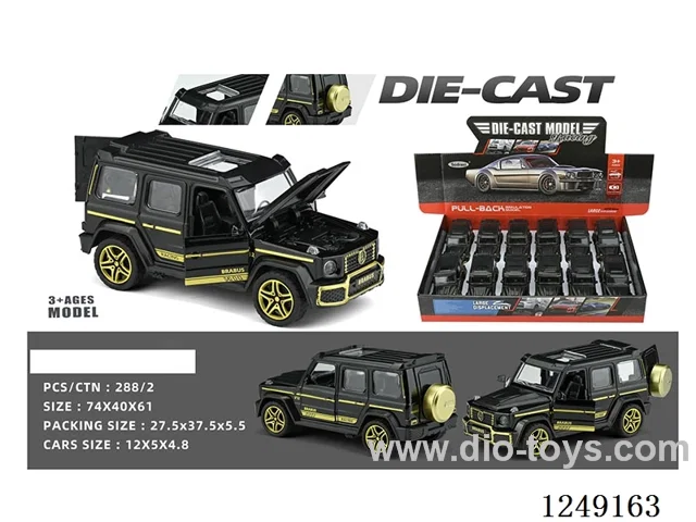 1：32 pull back alloy car 12PCS