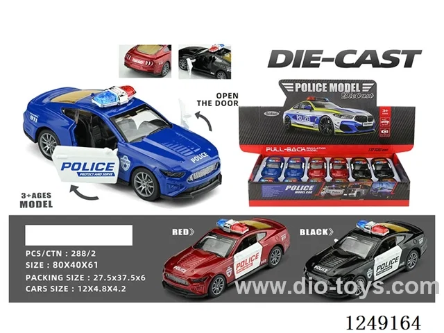 1：32 pull back alloy car 12PCS