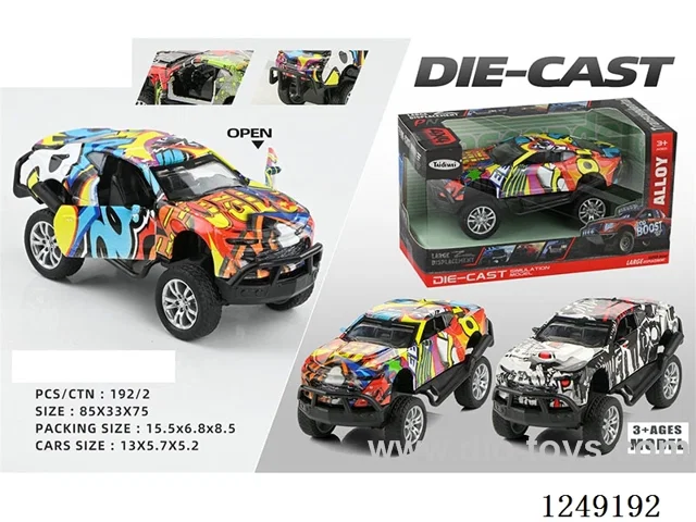 1：32 pull back alloy car 12PCS