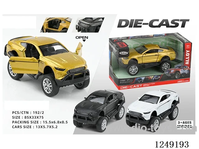 1：32 pull back alloy car 12PCS