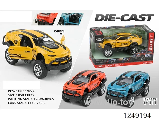 1：32 pull back alloy car 12PCS