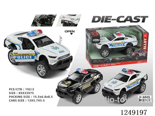 1：32 pull back alloy car 12PCS