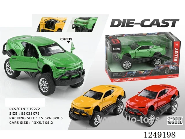 1：32 pull back alloy car 12PCS