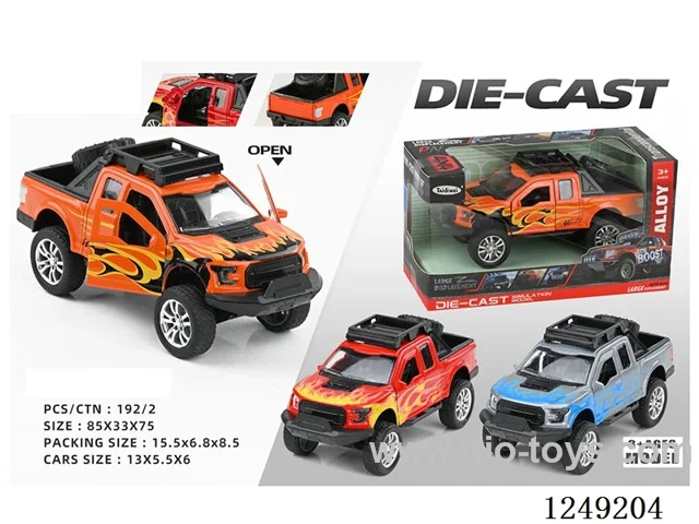 1：32 pull back alloy car 12PCS