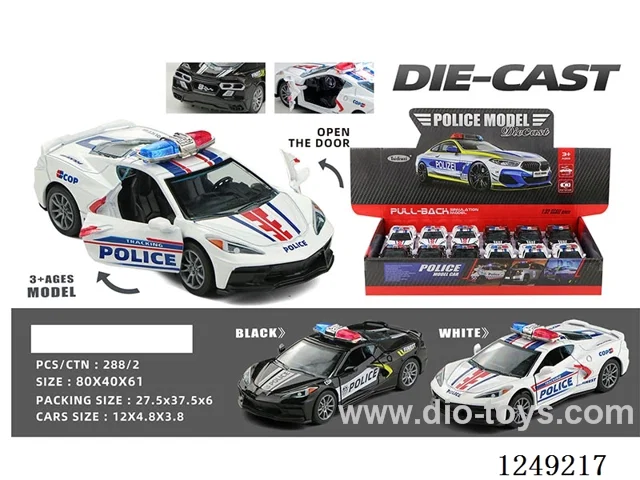 1：32 pull back alloy car 12PCS