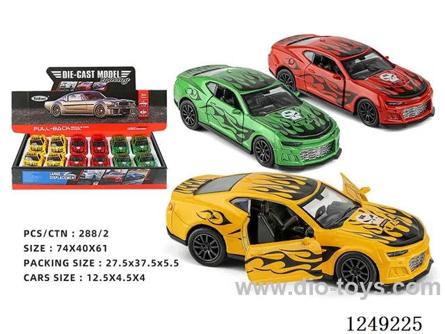 1：32 pull back alloy car 12PCS