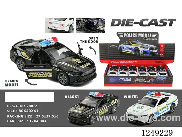 1：32 pull back alloy car 12PCS